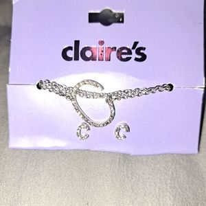 Claire Initial Jewerly Set